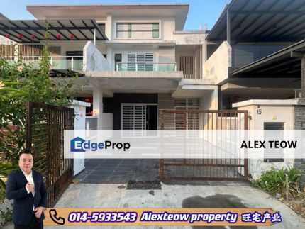 Taman Bestari Indah Lily 2 Double Storey Terrance For Sale Ulu Tiram, Johor, Ulu Tiram