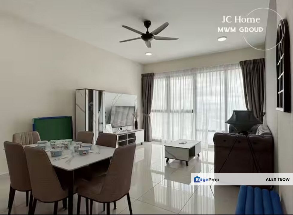 Southkey Mosaic Apartment For Sale/ Corner Lot/ 3+1R 3B/ 1465sqft/ Johor Bahru, Johor, Johor Bahru