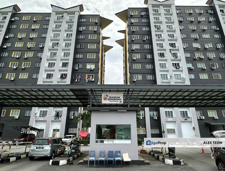 Idaman Senibong Apartment For Sale/ ROI 12.4%/ 4R 2B/ 818sqft/ Permas Jaya, Johor, Permas Jaya/Senibong