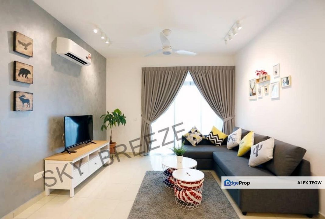 Sky Breeze Apartment For Sale/ 3R 2B/ 1130sqft/ Iskandar Puteri, Johor, Johor Bahru
