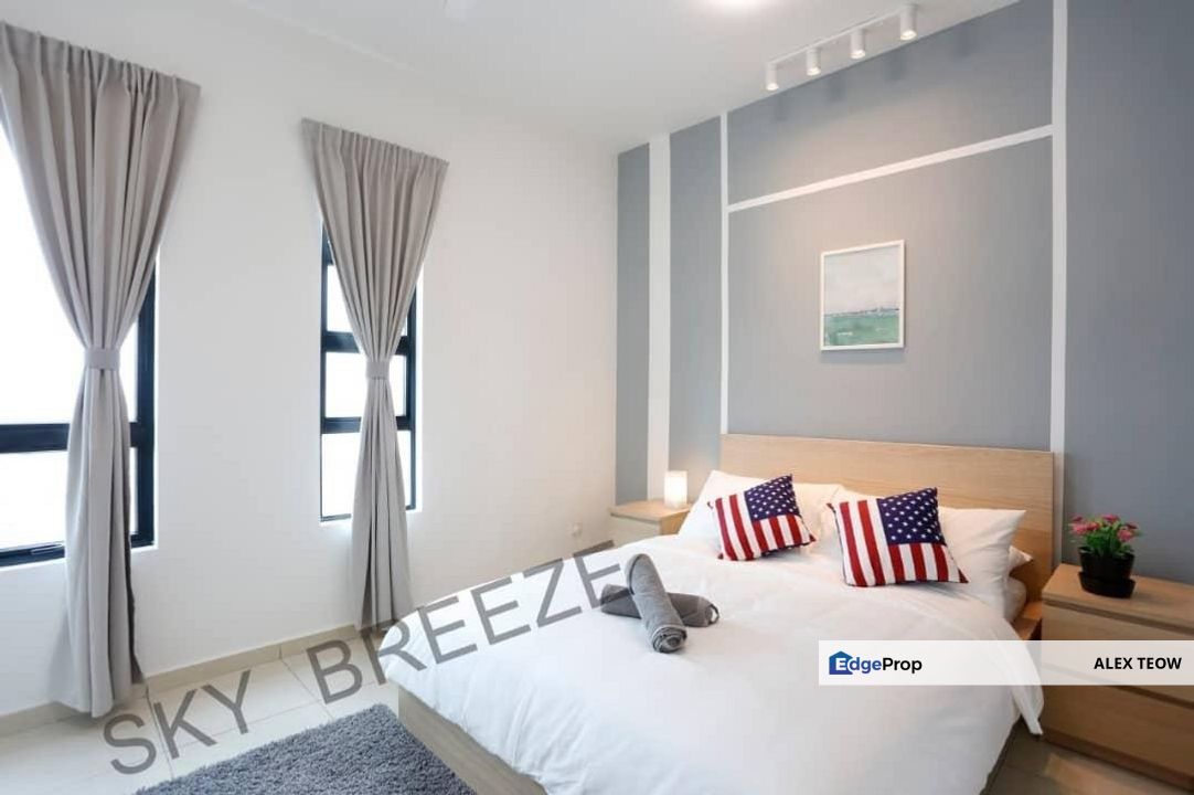 Sky Breeze Apartment For Sale/ 3R 2B/ 1130sqft/ Iskandar Puteri, Johor, Johor Bahru