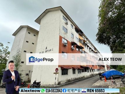 Impian Stulang Flat 3R 2B/ 850sqft Johor Bahru, Johor, Johor Bahru