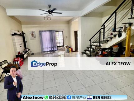 Bandar Seri Alam Jalan Rimbun Double Storey Terrance For Sale Masai, Johor, Masai