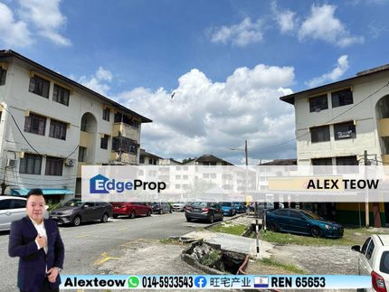 Flat Taman Perling For Sale Full Loan Unit Skudai, Johor, Skudai