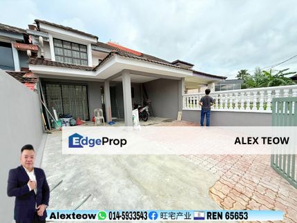 Bandar Seri Alam Jalan Bayu 1.5 Storey Terrance Full Loan Unit for Sale Masai, Johor, Masai