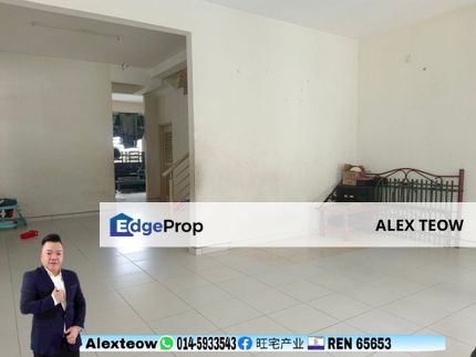 Taman Dato Chellam Palm View Double Storey Endlot For Sale Ulu Tiram, Johor, Ulu Tiram