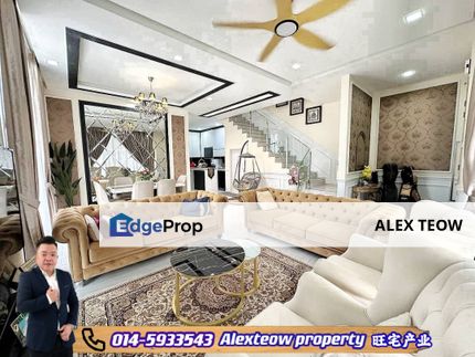 Opal Seri Alam Double Storey Cluster House For Sale/ Masai, Johor, Masai