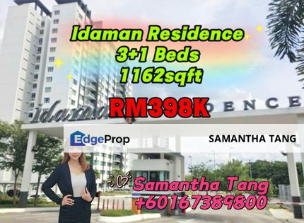 Basic Renovation Idaman Residence Apartment For Sale, Johor, Nusajaya