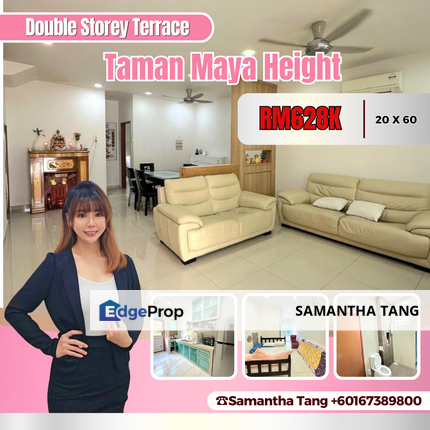 Renovation Unit 2 Storey Terrace At Taman Maya Height Seri Alam For Sale, Johor, Masai