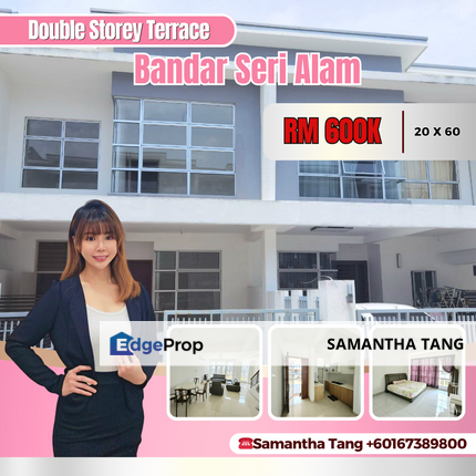 Original Condition 2 Storey Terrace At Bandar Seri Alam For Sale, Johor, Masai