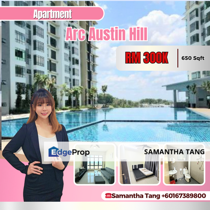 Fully Furniture 2Beds At ARC For Sale, Johor, Johor Bahru