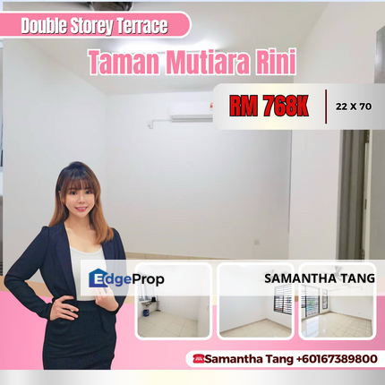 Original Condition 2 Storey Terrace At Mutiara Rini For Sale, Johor, Skudai