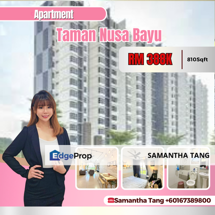 Fully Renovated Partial Furniture 3Bess For Sale, Johor, Gelang Patah