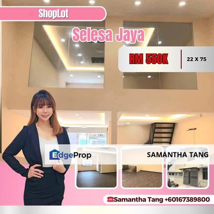 Fully Renovated ShopLot At Selesa Jaya For Sale, Johor, Skudai