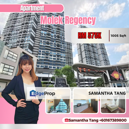 Fully Furniture 2Beds At Molek Regency For Sale, Johor, Johor Bahru