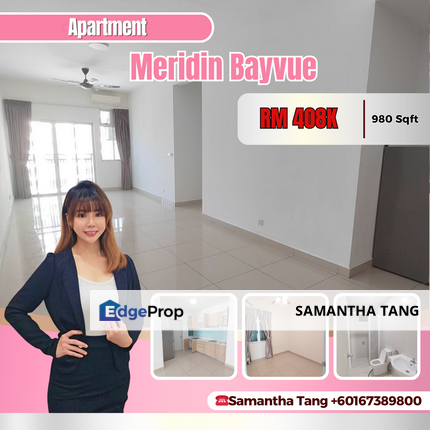Partial Furniture Meridin Bayvue Apartment For Sale, Johor, Masai