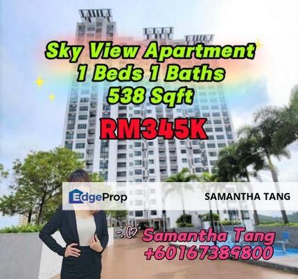 Fully Renovated Sky View Apartment For Sale, Johor, Bukit Indah