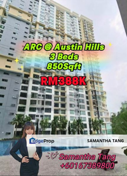 Fully Renovated Partial Furniture At ARC 3Beds For Sale, Johor, Johor Bahru