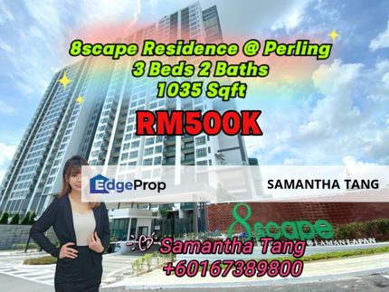 Nice Renovation Ready To Move In At 8Scape For Sale , Johor, Johor Bahru