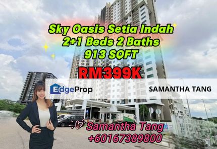 Partial Renovated At Sky Oasis Setia Indah For Sale, Johor, Johor Bahru