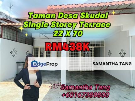 Basic Renovation At Taman Desa Skudai For Sale, Johor, Skudai