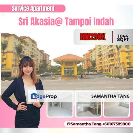 Basic Renovation 3Beds Apartment At Sri AkasiaFor Sale, Johor, Tampoi