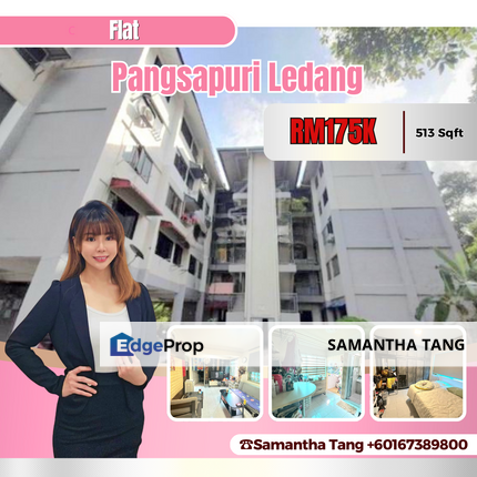 Partial Furniture Pangsapuri Ledang For Sale, Johor, Johor Bahru