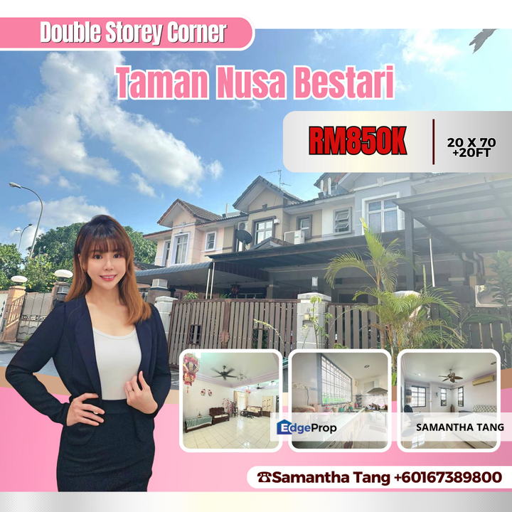 Double Storey Corner Terrace At Taman Nusa Bestari For Sale for Sale ...