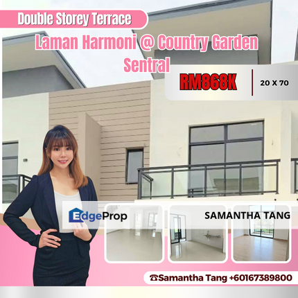 Bare Unit At Jalan Aliff Laman Harmoni For Sale, Johor, Johor Bahru