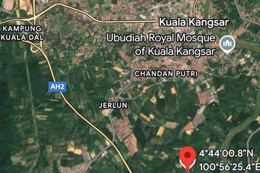 Tanah 3.5 ekar Geran Kongsi dekat Univ Sultan Azlan Shah (USAS) Tmn Chandan Puteri KUALA KANGSAR Perak