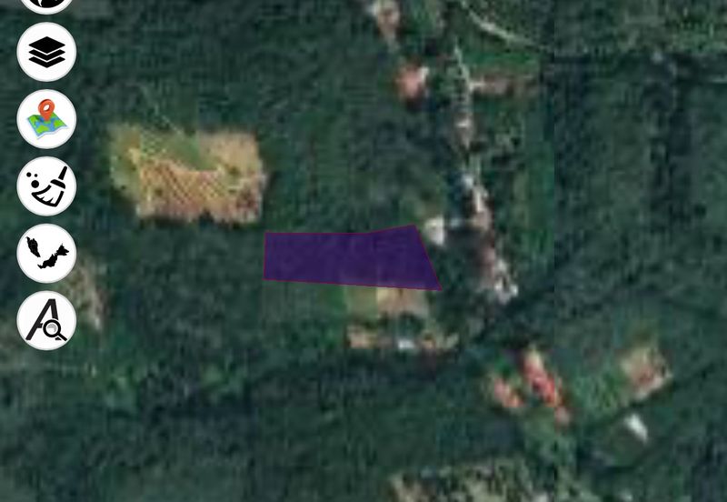 Tanah 3.5 ekar Geran Kongsi dekat Univ Sultan Azlan Shah (USAS) Tmn Chandan Puteri KUALA KANGSAR Perak