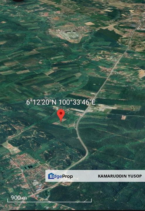 Tanah kebun 5.76 Ekar mukim Gajah Mati Pokok Sena, Kedah, Pokok Sena