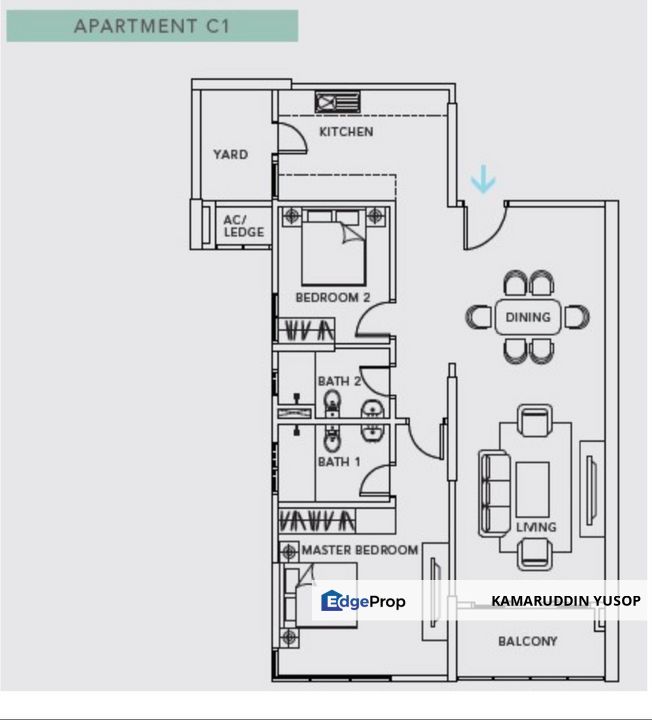 UJANA Exec Apartment, East Ledang LEGOLAND NUSAJAYA Johor, Johor, East Ledang