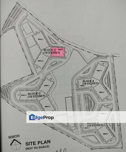 Pangsapuri Sri Penara Blok D, Bandar Sri Permaisuri, KL For Sale , Kuala Lumpur, Cheras