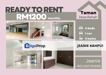 Double Storey Terrace House - Taman Desa Rishah, Perak, Kinta