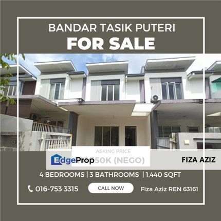 Bandar Tasik Puteri 5
Rawang 2 Storey Terrace , Selangor, Rawang