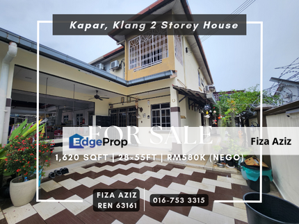 Renovated Bukit Kapar End Lot 2 Storey House, Selangor, Kapar 