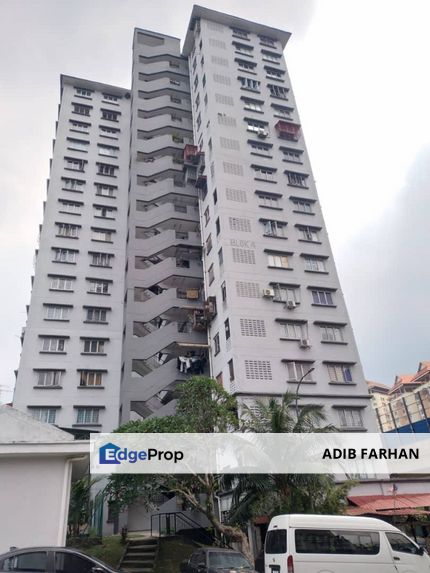 WTS-PARTLY FURNISHED FLAT DESA TUN RAZAK CHERAS @ BANDAR TASIK SELATAN , Kuala Lumpur, Cheras