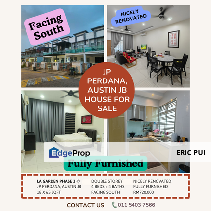 🔥LA GARDEN (PHASE 3), JP Perdana JB For Sale🔥, Johor, Johor Bahru
