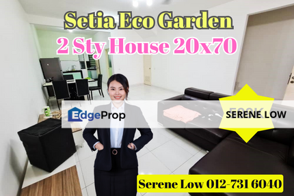 Setia Eco Gardens Gelang Patah 2 Storey House 20x70, Johor, Gelang Patah