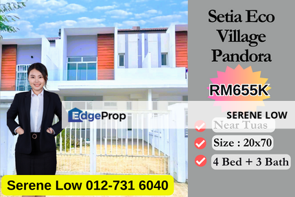 Setia Eco Village Gelang Patah Double Storey House 20x70, Johor, Gelang Patah