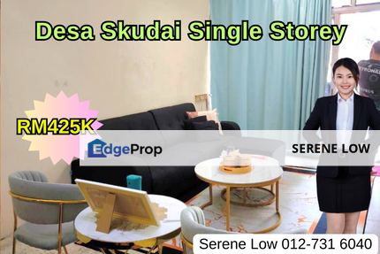 Taman Desa Skudai Single Storey House , Johor, Skudai