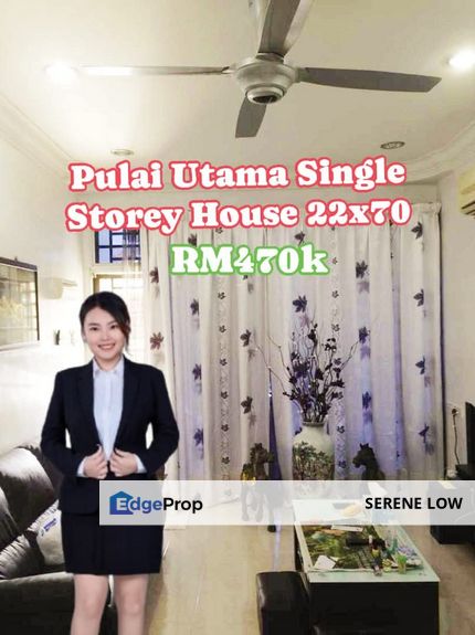 Taman Pulai Utama Skudai Single Storey House , Johor, Skudai