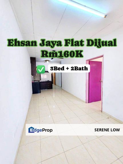 Taman Ehsan Jaya Johor Bahru Seri Orkid Flat , Johor, Johor Bahru