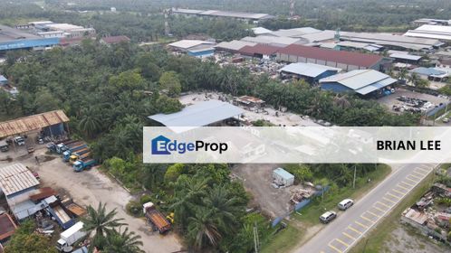 Kg Perepat, Kapar, Klang 4. 78Acre Agriculture Land - Industrial Zonin, Selangor, Kapar 