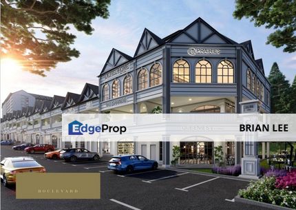 New Shoplot with Tram Boulevard Concept, Selangor, Sepang
