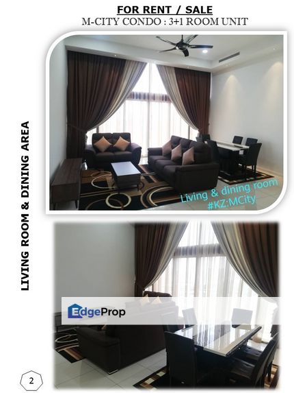 M City, Ampang For sale with fully furnished, Kuala Lumpur, Ampang