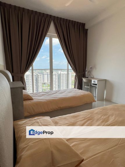Bedroom at Nadayu 801 for Rent with fully furnished, Selangor, Shah Alam