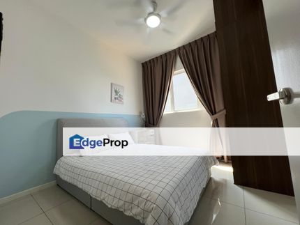 Bedroom with Bathroom at Nadayu 801 For rent with fully furnished, Selangor, Shah Alam