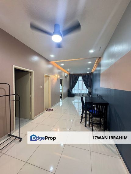 Partially Furnished | D'Summit Residences Service Apartment Kempas Utama Johor Bahru - For Rent, Johor, Johor Bahru